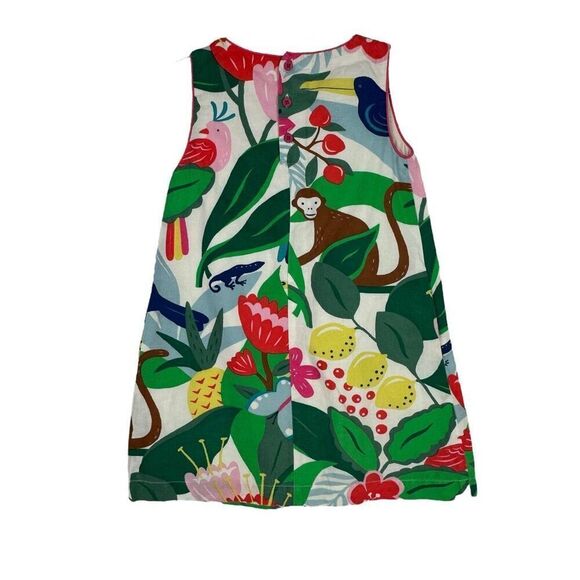 Mini Boden Jungle Shift Dress size 5-6 Pockets - Picture 2 of 8